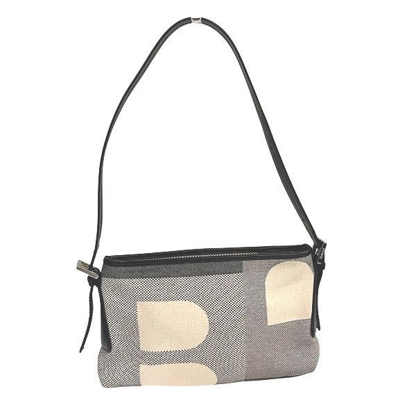 バリー キャンバス レザー ロゴ バッグ ショルダーバッグ レディース