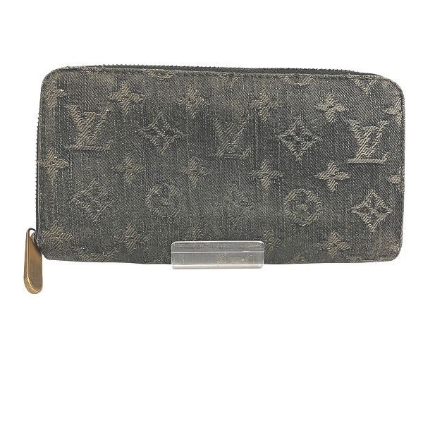 ルイヴィトン Louis Vuitton モノグラム デニム ジッピーウォレット M95341 ラウンドファスナー 長財布 ユニセックス