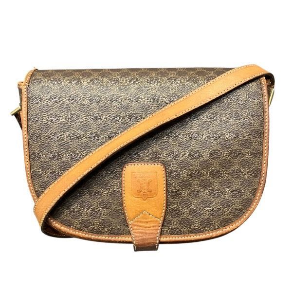 セリーヌ Celine マカダム柄 M11 ヴィンテージ バッグ ショルダーバッグ レディース