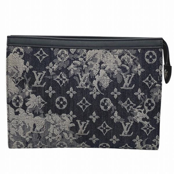 ルイヴィトン Louis Vuitton モノグラムタペストリー ポシェットヴォワヤージュMM M 80034 バッグ セカンドバッグ クラッチバッグ ユニセックス