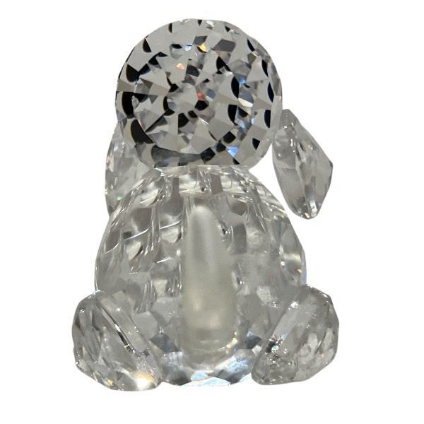 スワロフスキー プードル クリスタル ブランド小物 ユニセックス 美品