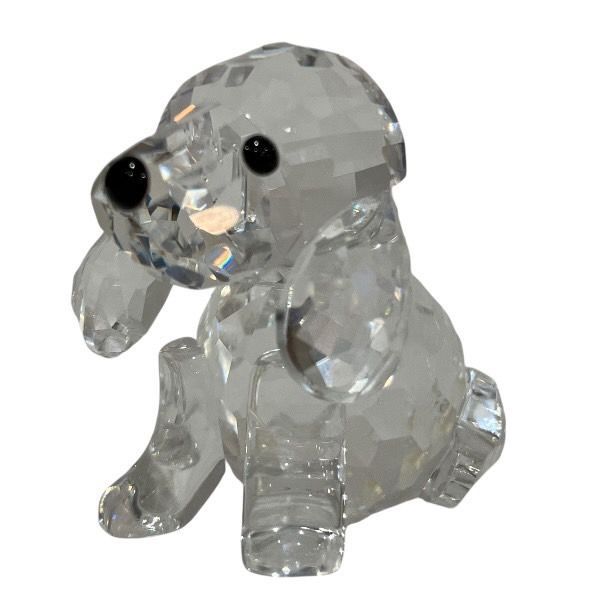 スワロフスキー プードル クリスタル ブランド小物 ユニセックス 美品