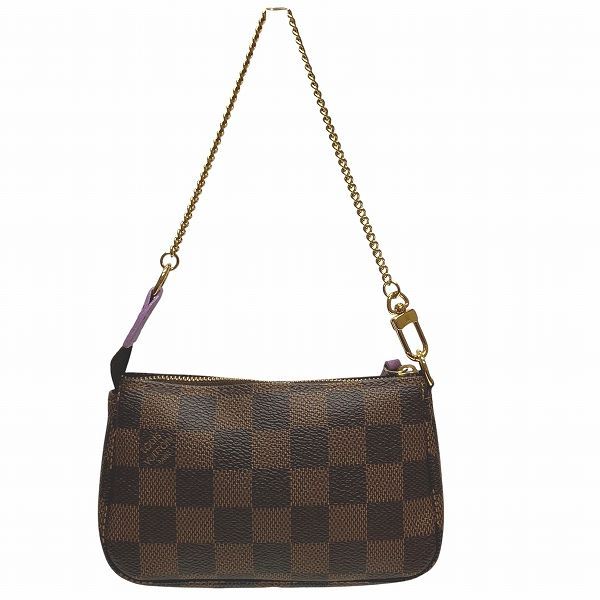 ルイヴィトン Louis Vuitton ダミエ イリュストレ ミニポシェットアクセソワール N63003 バッグ ハンドバッグ レディース