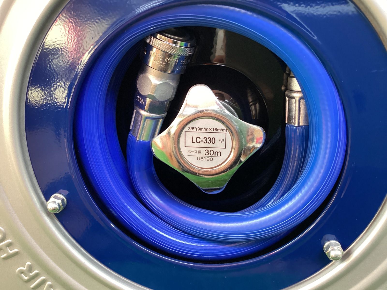 ハタヤ エアーリール30m内径φ8.5塩化ビニール製5 16ホース LC-330 ITPLLP3I3VZ4