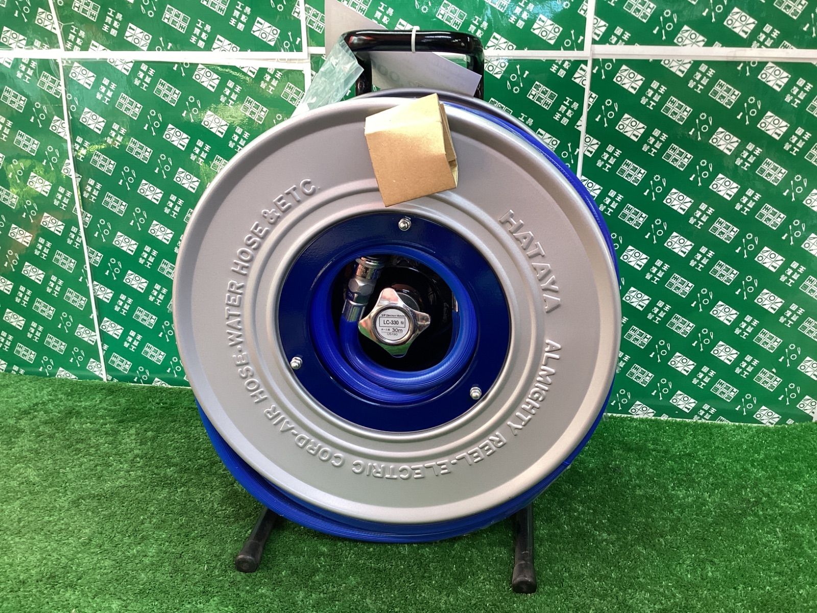 ハタヤ エアーリール30m内径φ8.5塩化ビニール製5 16ホース LC-330 ITPLLP3I3VZ4