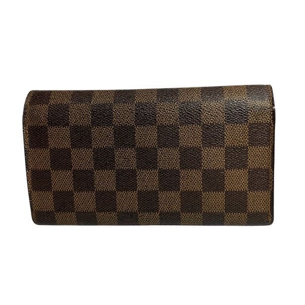 ルイヴィトン Louis Vuitton ダミエ ポシェット・ポルトモネクレディ N61724 長財布 2つ折り財布 ユニセックス