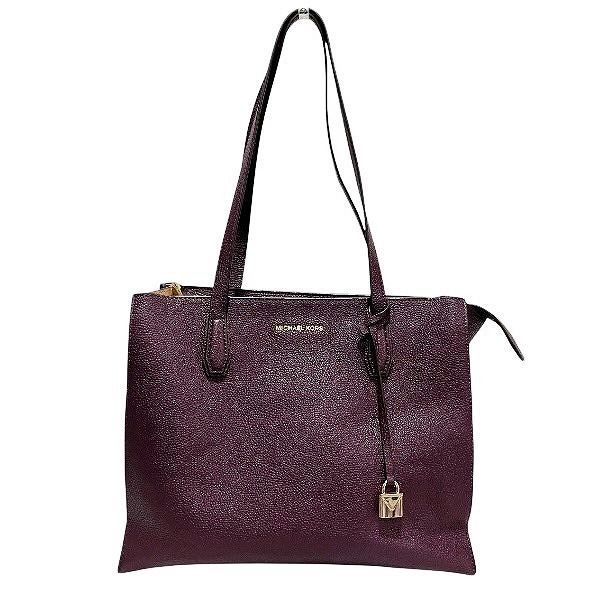 マイケル コース AV-1705 パープル レザー バッグ トートバッグ レディース