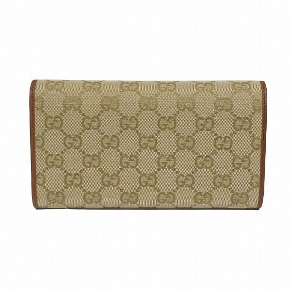 グッチ GUCCI GGキャンバス 257303.4276 GG柄 3つ折り財布 長財布 レディース