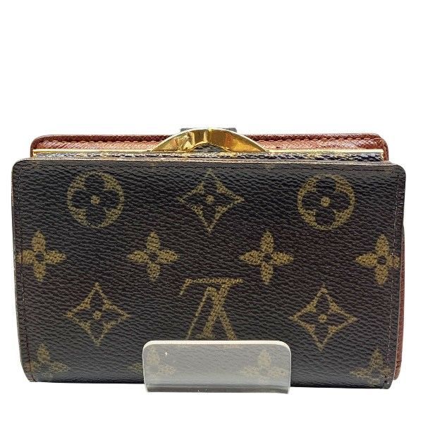 ルイヴィトン Louis Vuitton モノグラム ポルト モネビエ ヴィエノワ M61663 2つ折り財布 レディース