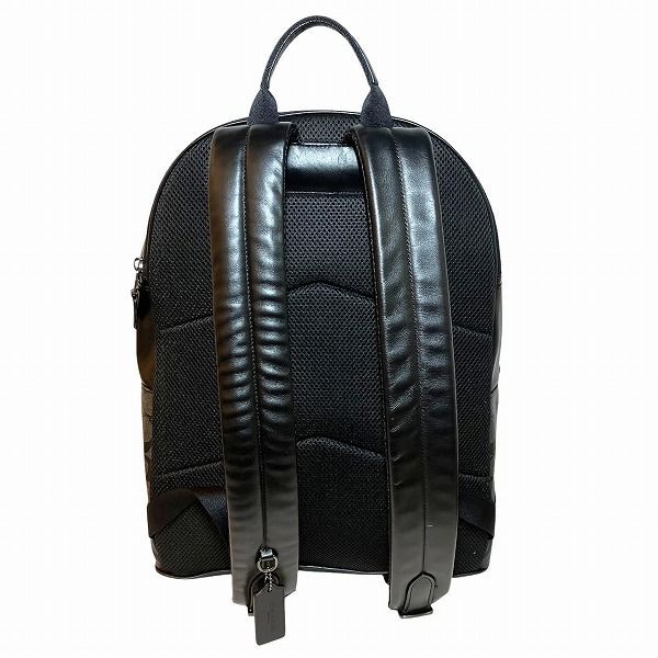 コーチ COACH シグネチャー 2736 チャコール ブラック バッグ リュック メンズ