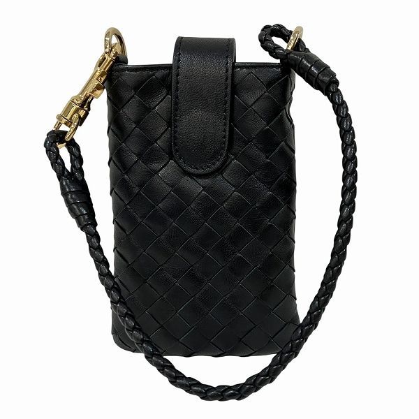 ボッテガ ヴェネタ イントレチャート レザー スマホケース ブランド小物 ポーチ メンズ