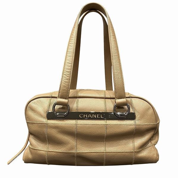 シャネル CHANEL チョコバー A26135 ミニボストンバッグ バッグ ショルダーバッグ レディース