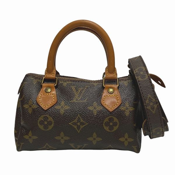 ルイヴィトン Louis Vuitton モノグラム ミニスピーディ M41534 2way バッグ ハンドバッグ ショルダーバッグ レディース