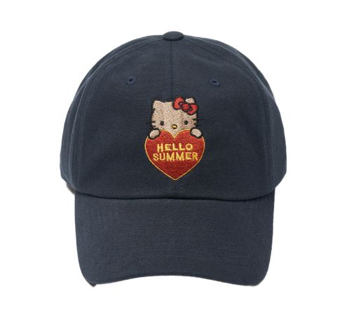 パルベン ハローキティ 帽子 ネイビー