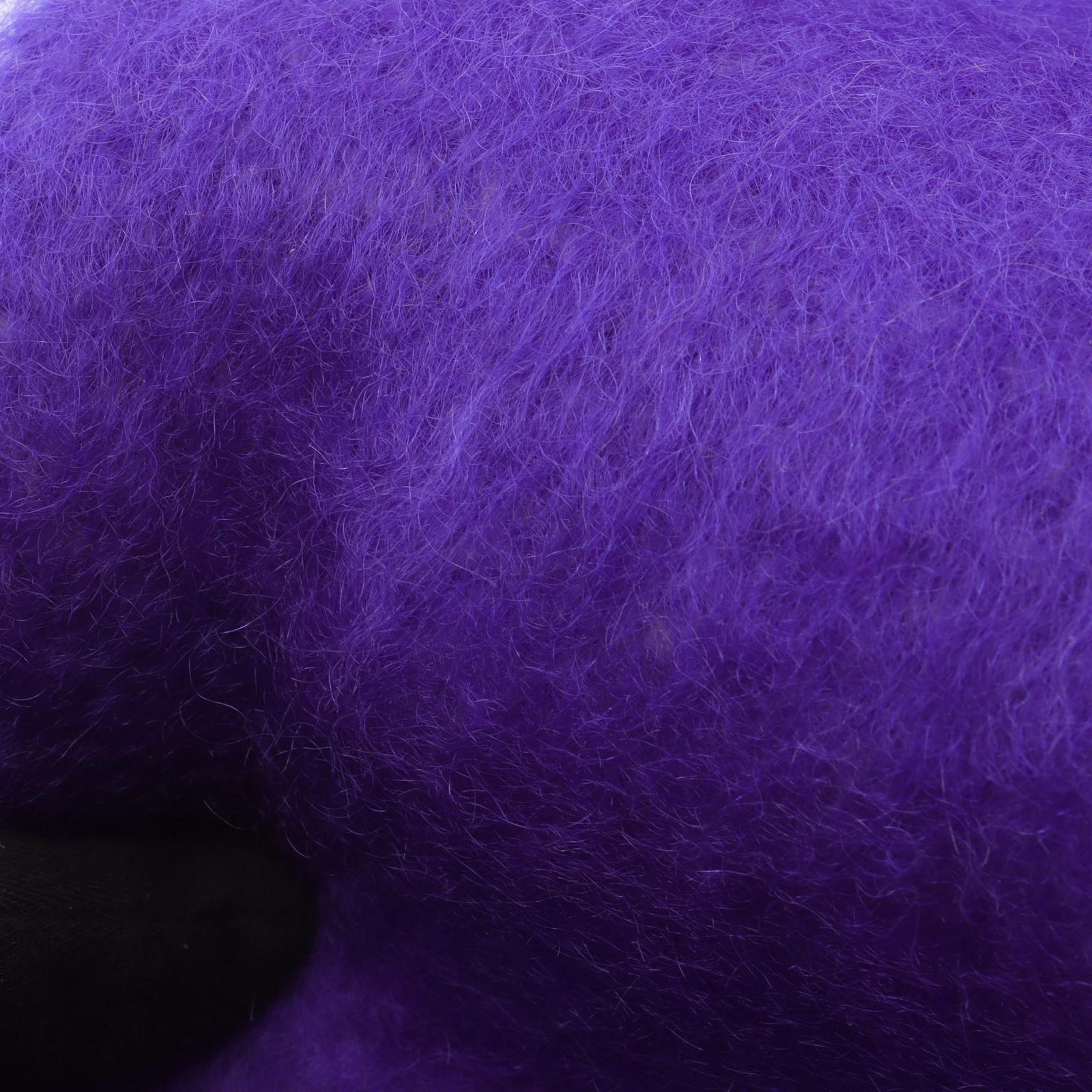 ロエベ LOEWE マフラー アナグラム パープル ウール アナグラム モヘア