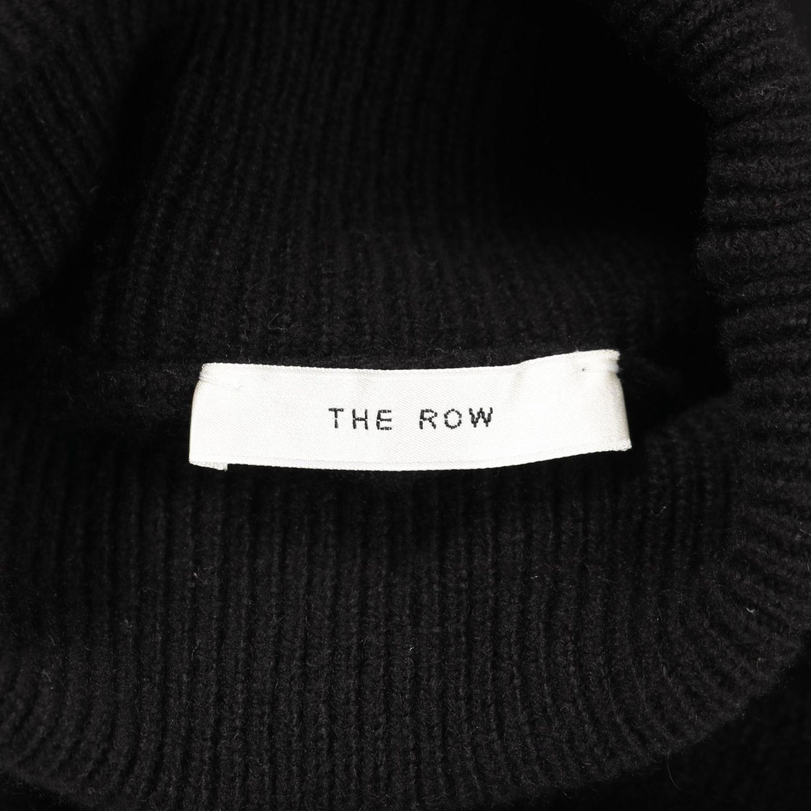 ザ ロウ THE ROW セーター ブラック ウール カシミヤ セーター