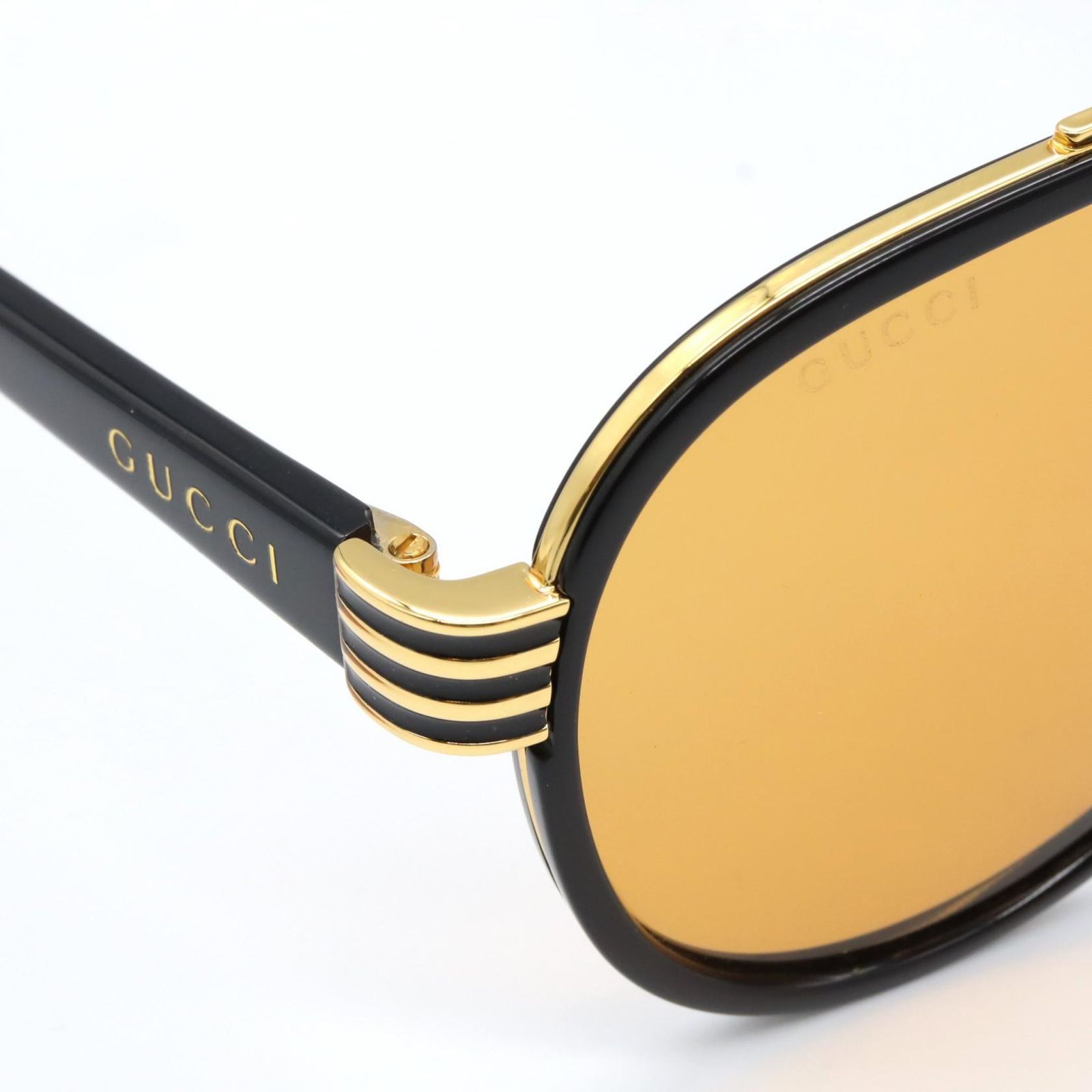  グッチ GUCCI サングラス GG 0447 S-002 ブラック ゴールド ブラウン その他 ユニセックス サングラス 小物