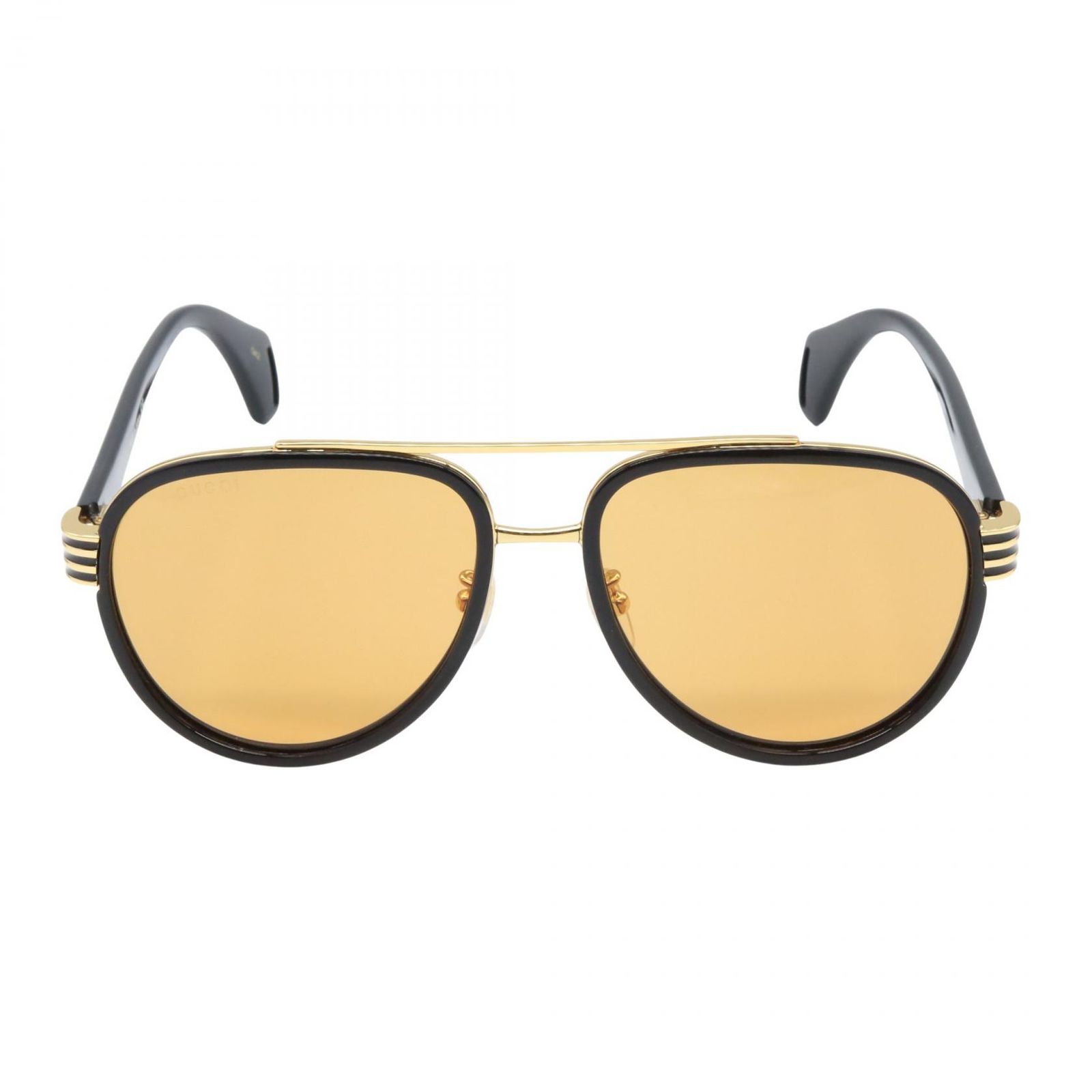 グッチ GUCCI サングラス サングラス GG0447S-002 ブラック ゴールド ブラウン その他 サングラス ユニセックス