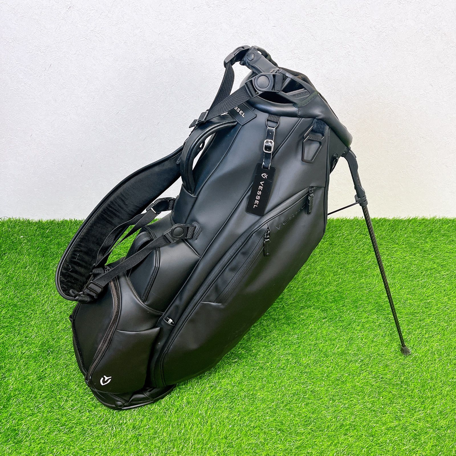  フード VESSEL ベゼル プレーヤーズスタンド 3 0 シングル スタンドキャディバッグ ゴルフバッグ Player 3 0 Stand ポロシャツ ゴルフバッグ キャディバッグ ゴルフ