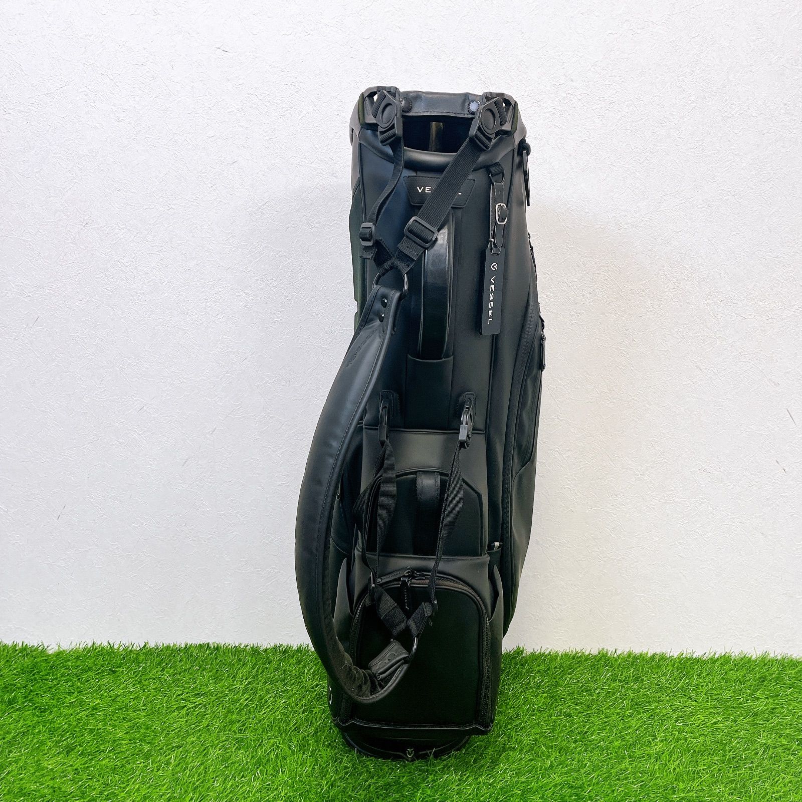 中古］VESSEL ベゼル プレーヤーズ3.0 スタンドバッグ キャディバッグ