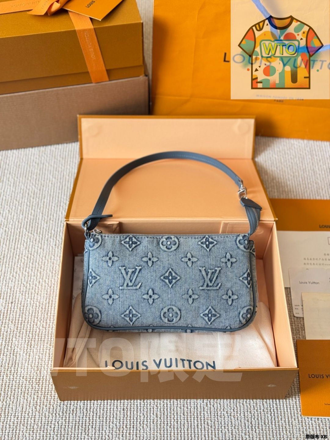 WTO通販 LV Gradient Mahjong Bag Customized - LV グラデーション マージャン バッグ -WTO輸入-UWZ23