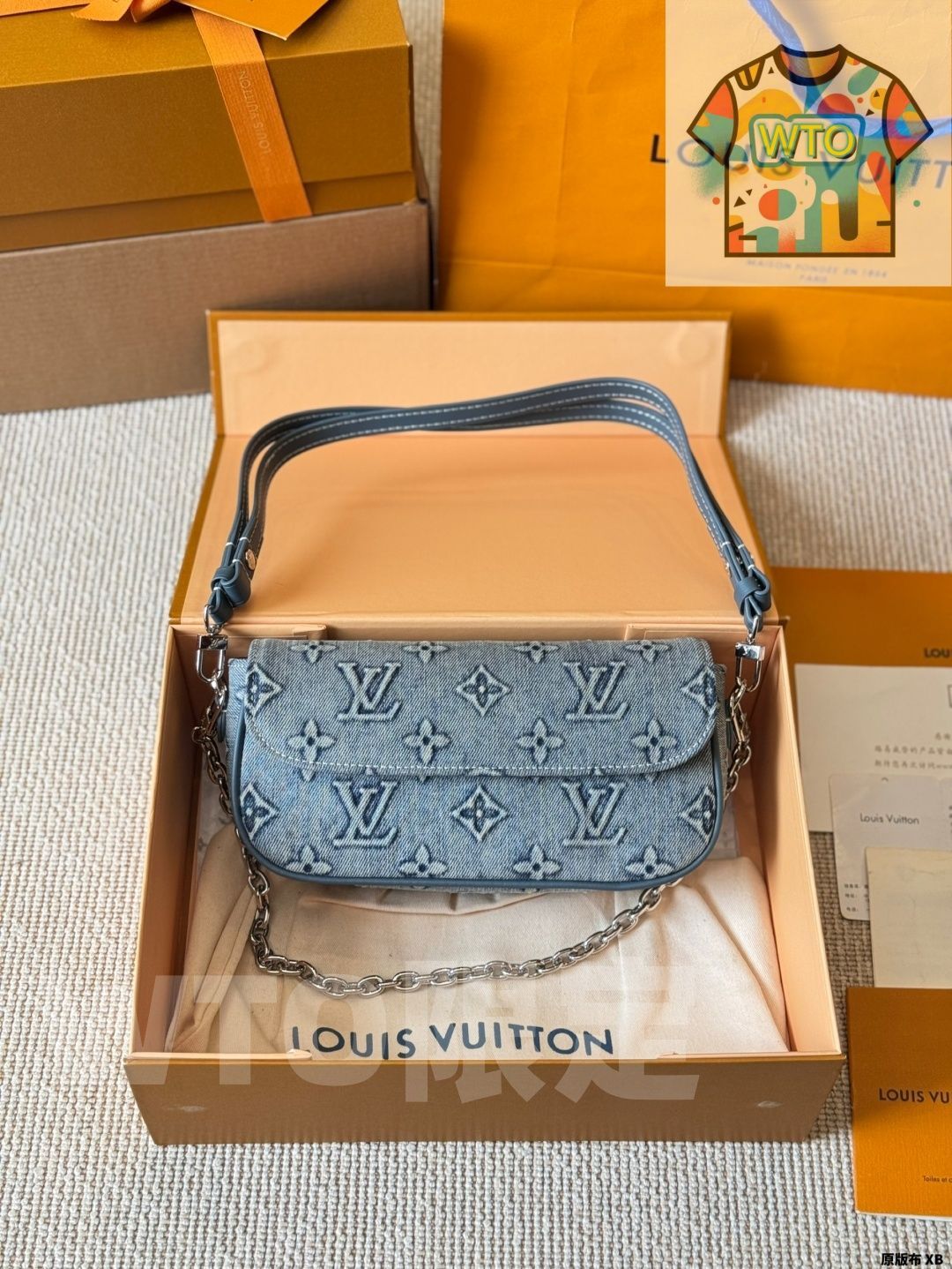 WTO通販 2025 New LV WALLET ON CHAIN IVY Underarm Bag - 2025 年 LV ルイヴィトン WALLET ON CHAIN IVY アンダーアームバッグ-WTO輸入-FLG83