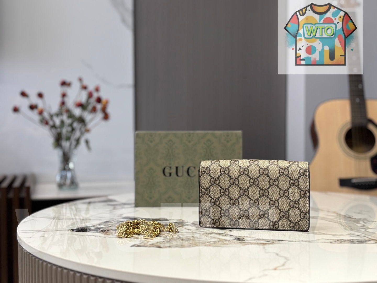今日 Gucci GG チェリー チェーンバッグ|カスタムメイド ミニサイズ-WTO輸入1