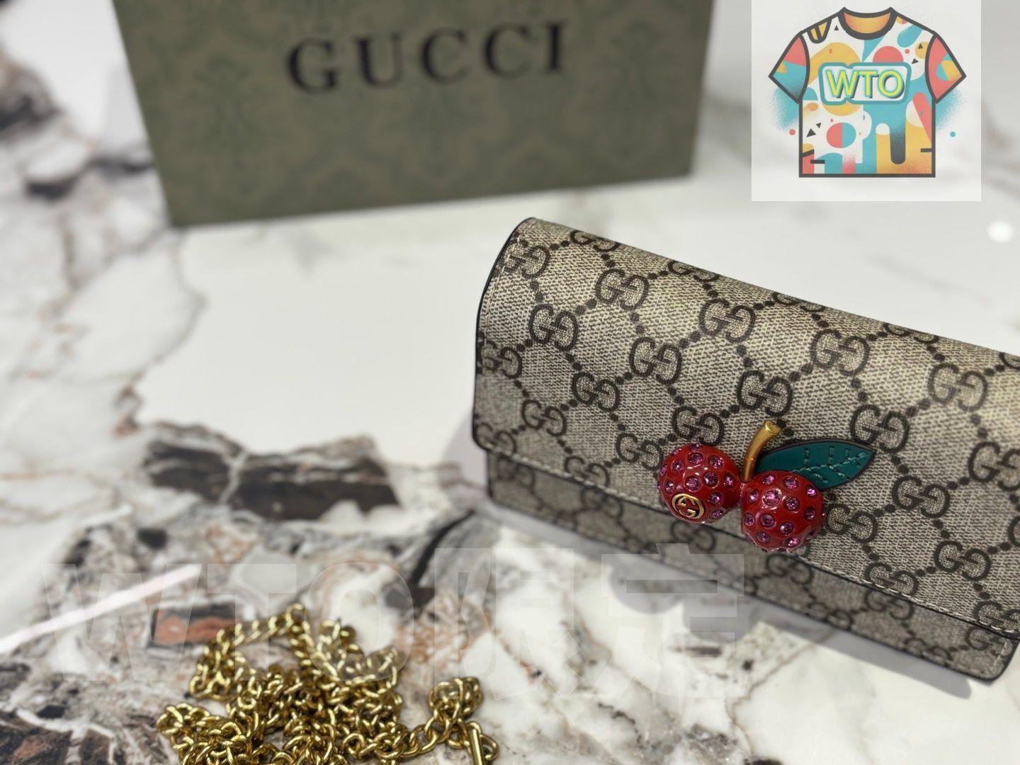 チェリー チェーンバッグ｜カスタムメイド