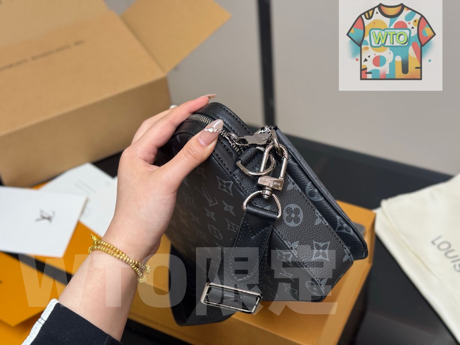  WTO通販 LOUIS VUITTON メンズ 3 in 1 バッグ スリーインワン 1-WTO輸入-OVX 35 ハンドバッグ バッグ