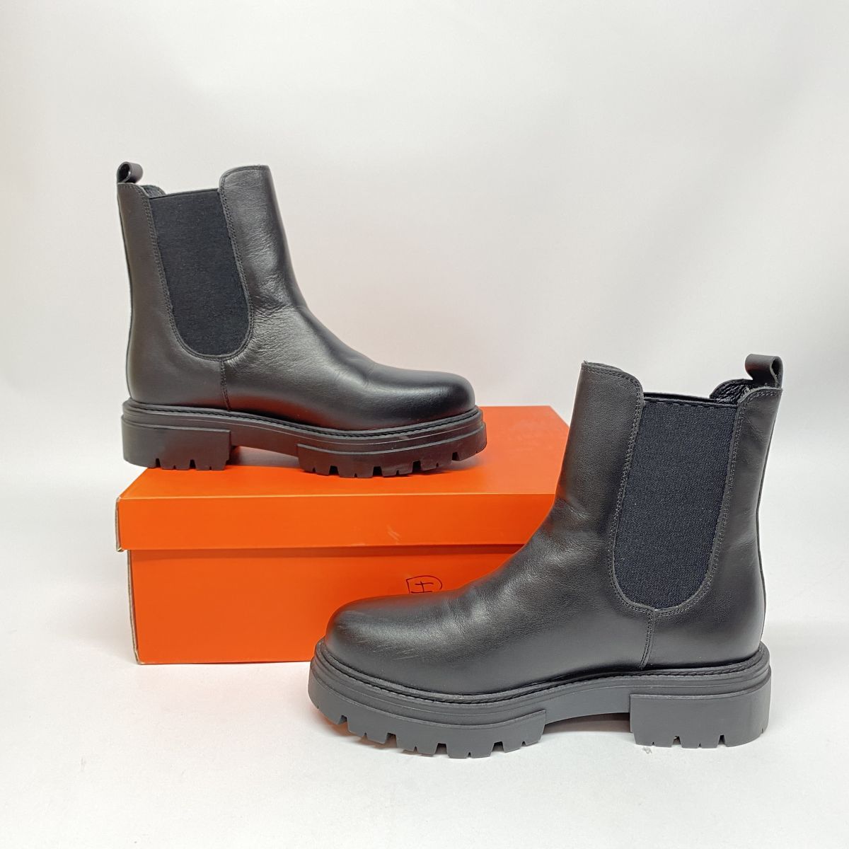 REMME レメ チェルシーブーツ サイドゴアブーツ ブラック 黒 ZH-1104