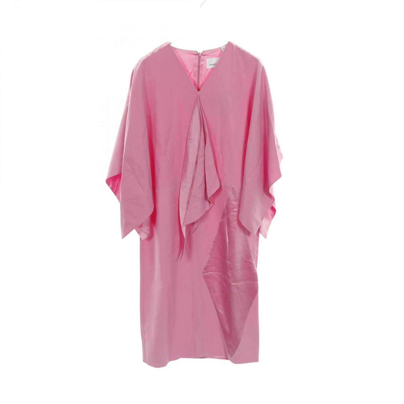 バーバリー BURBERRY ワンピース Cape Sleeve Silk Dress 8047248 シルク ワンピース レディース