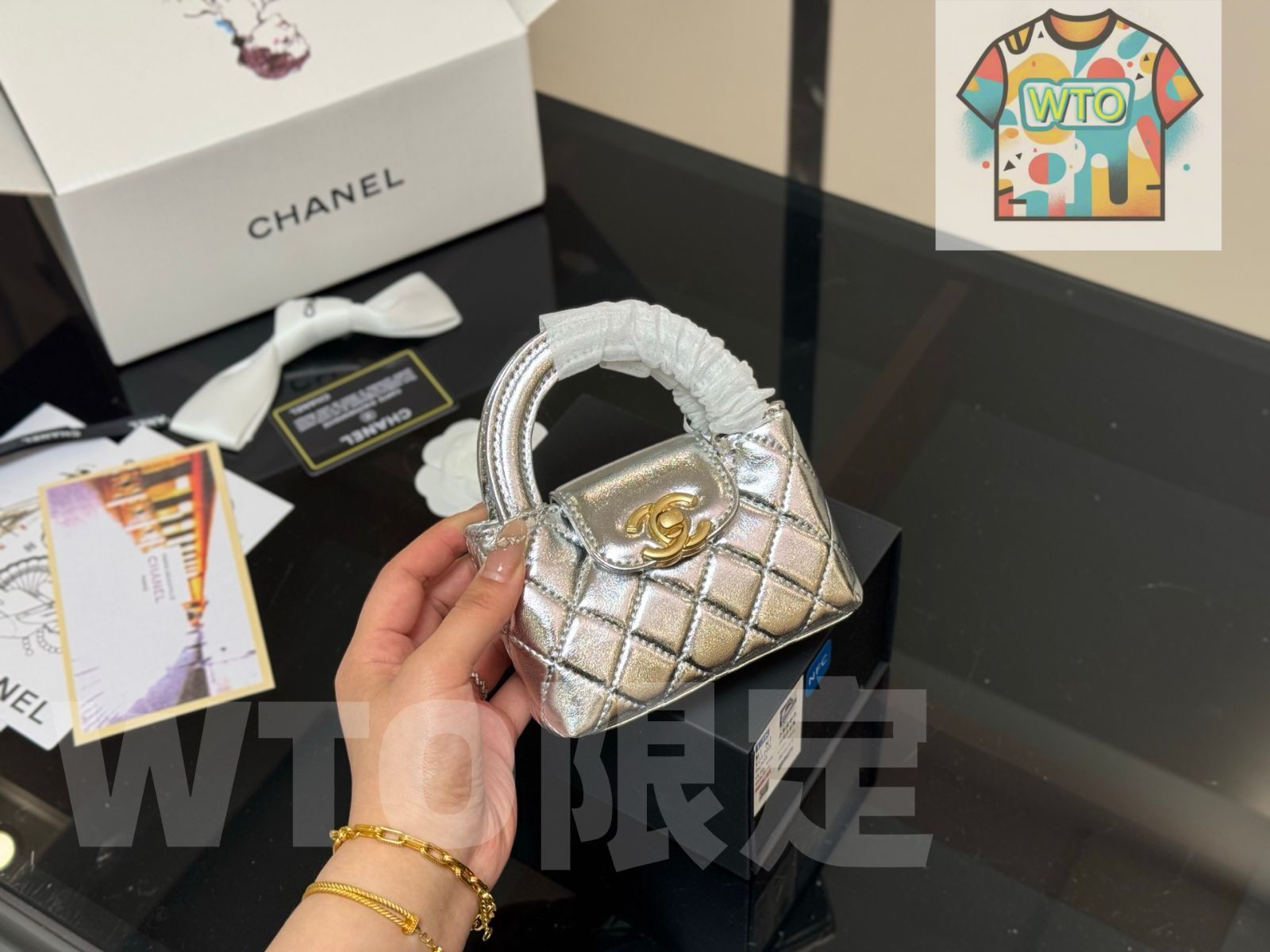 WTO通販 Chanel 23k Kelly Bag - シャネル 23k ケリー バッグ1-WTO輸入-DMS99