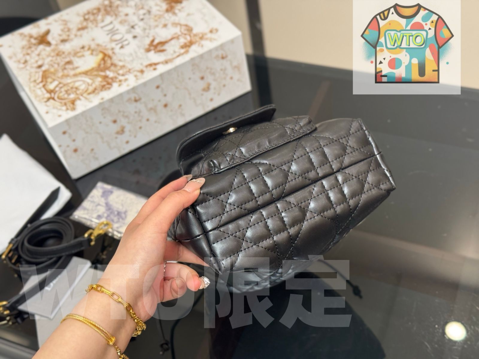 WTO通販 Dior Caro 水桶バッグ 20 24cm ～スタイリッシュなレディース ～1-WTO輸入-EBN08