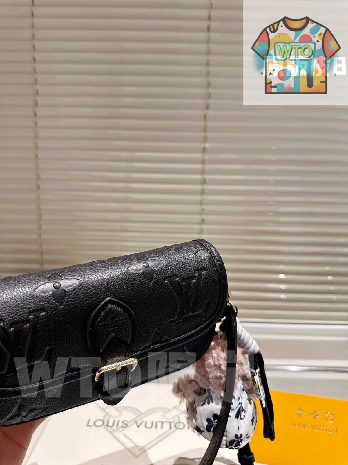 WTO通販 LV Nano Diane 牛皮アンダーアーム ファジーパック ヴィトン ナノ ダイアン 牛皮 アンダーアーム ファジー バッグ-WTO輸入-UOR74