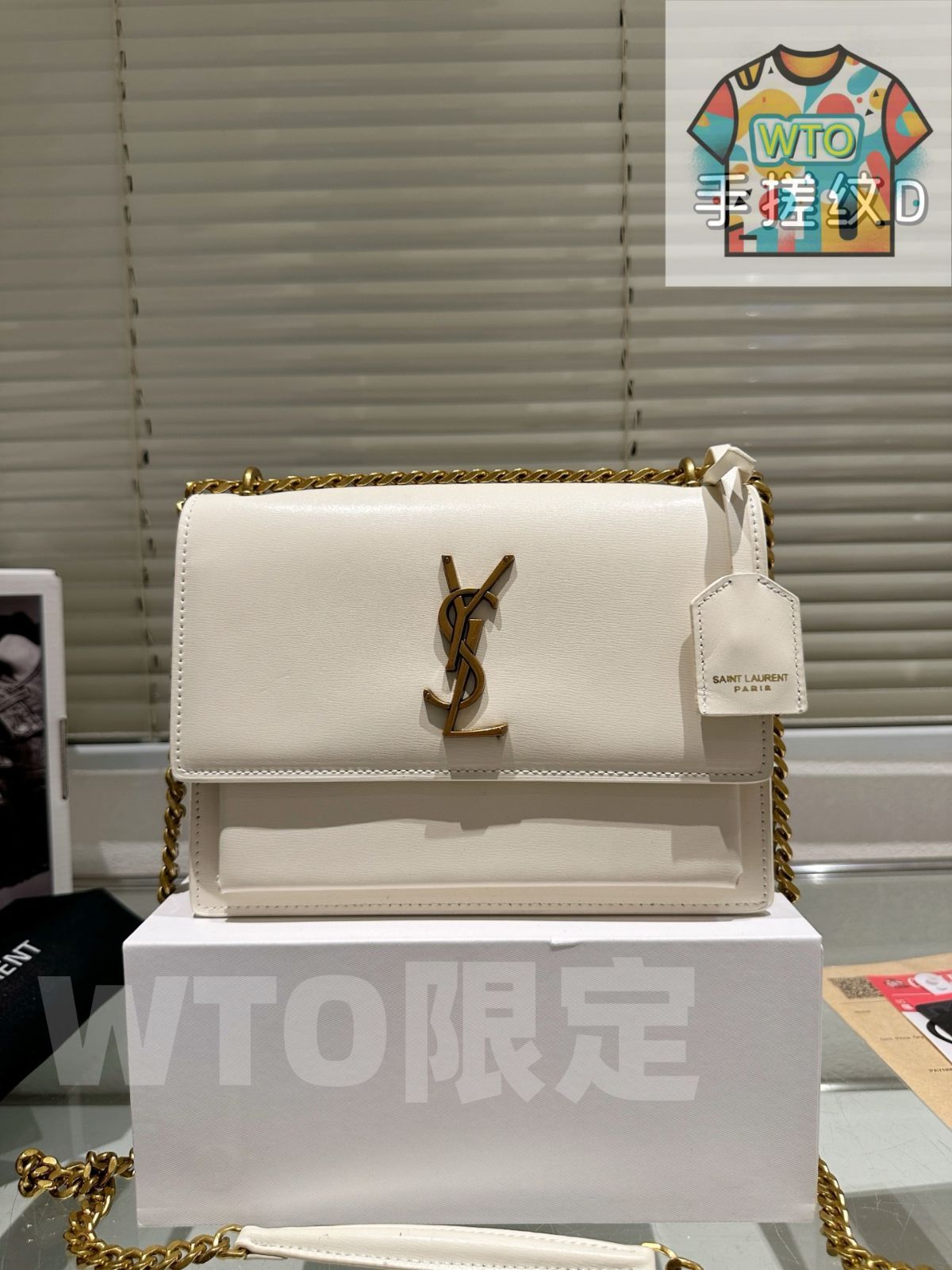  WTO通販 YSL Sunnet Bag - サンネット バッグ-WTO輸入-LCH 52 ショルダーバッグ ショルダーバッグ