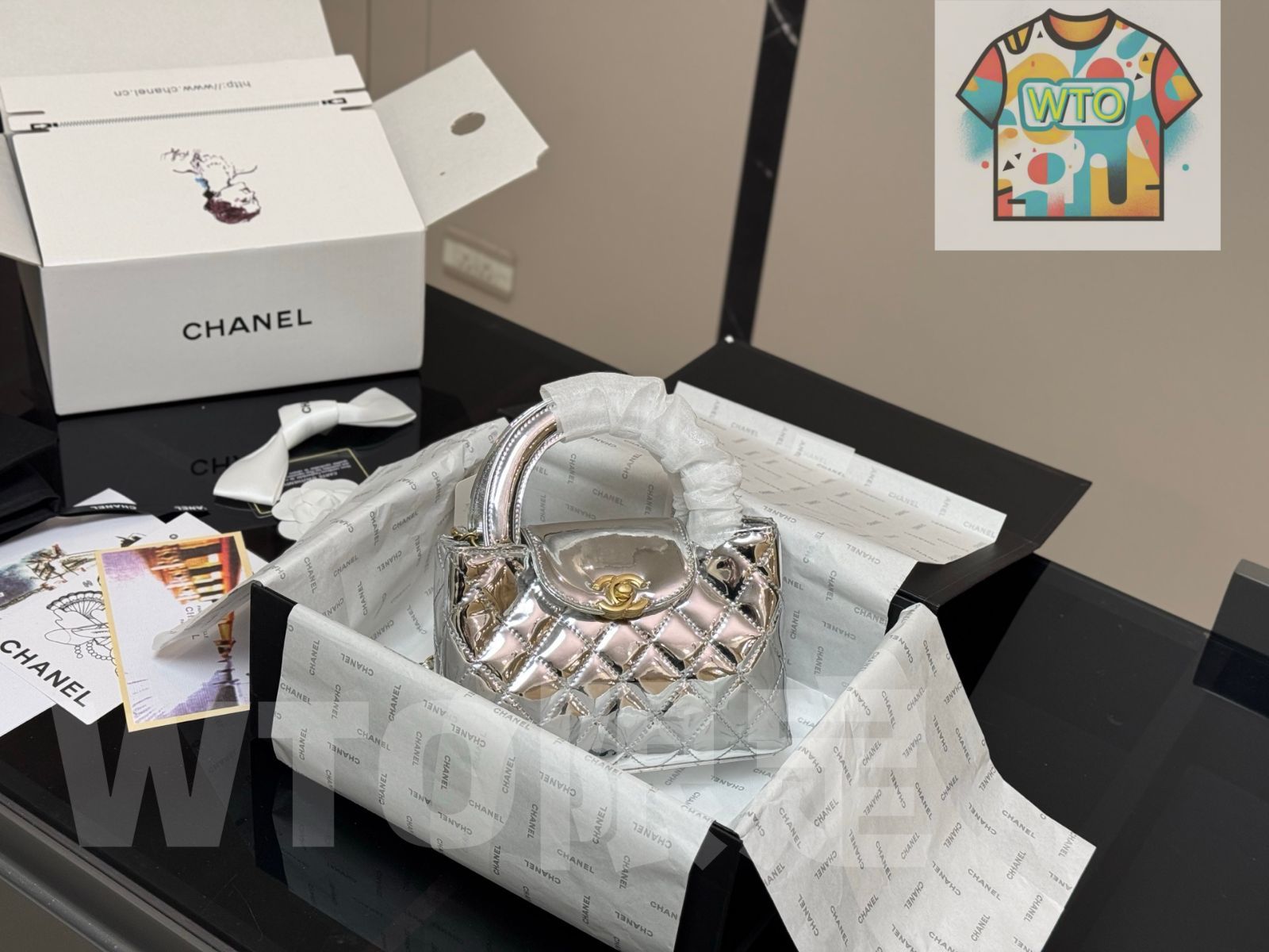 WTO通販 Chanel 23k Kelly Bag - シャネル 23k ケリー バッグ1-WTO輸入-QZL70