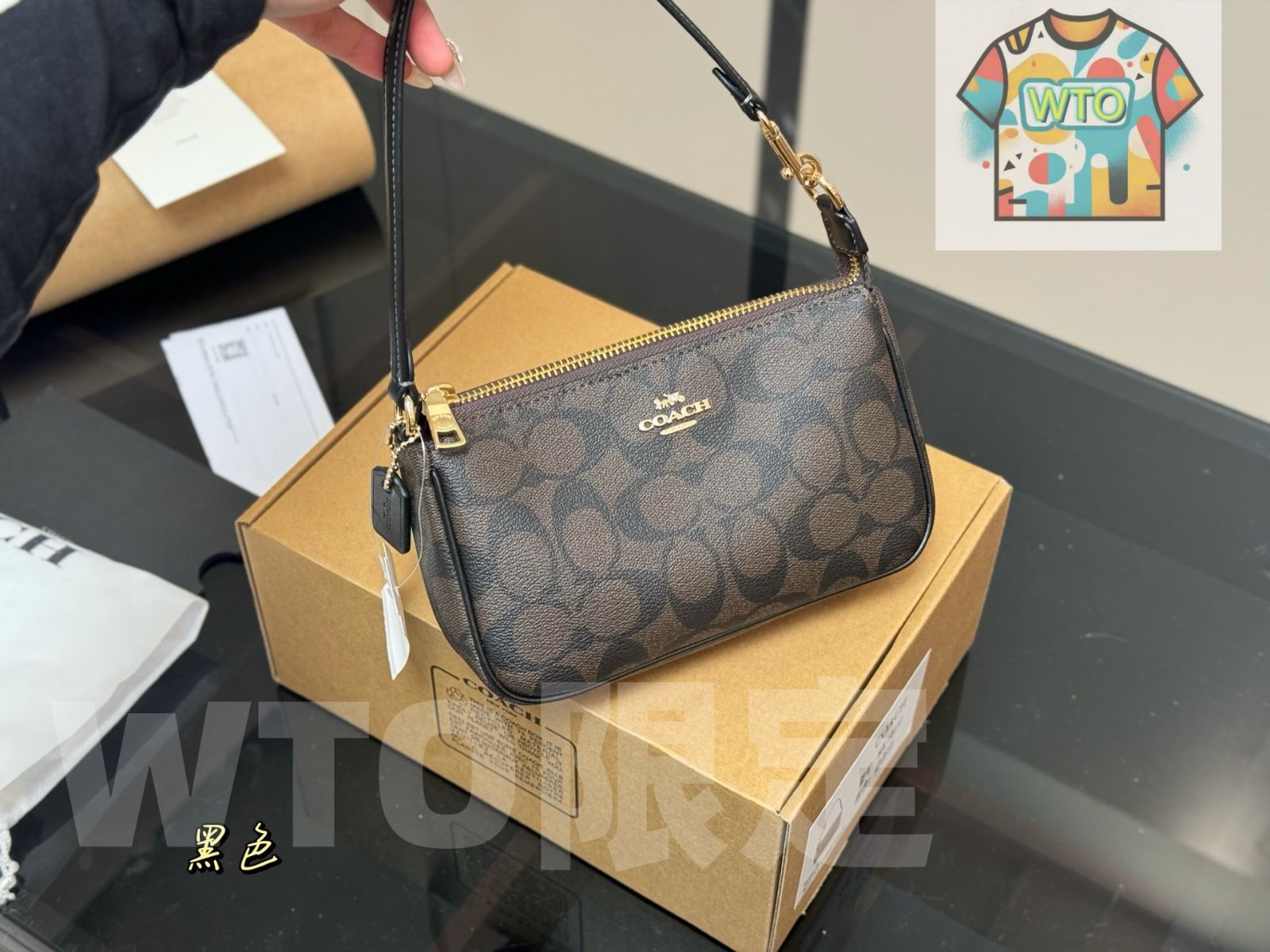 WTO通販 COACH Nolita19 マージャンバッグ1-WTO輸入-OZW20