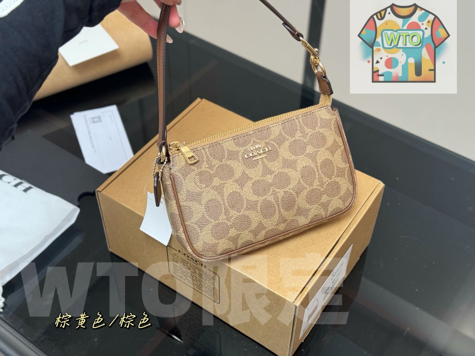 WTO通販 COACH Nolita19 マージャンバッグ1-WTO輸入-ASY25