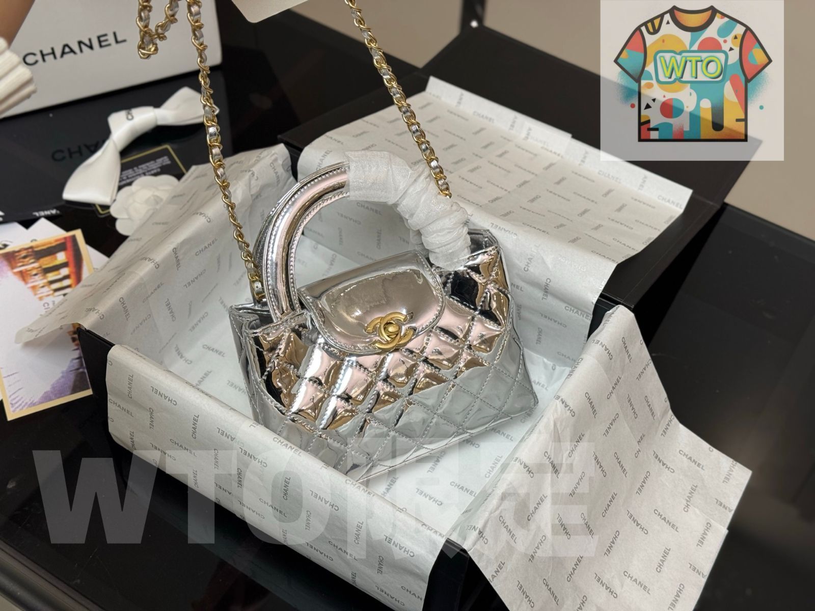 WTO通販 Chanel 23k Kelly Bag - シャネル 23k ケリー バッグ1-WTO輸入-QZL70