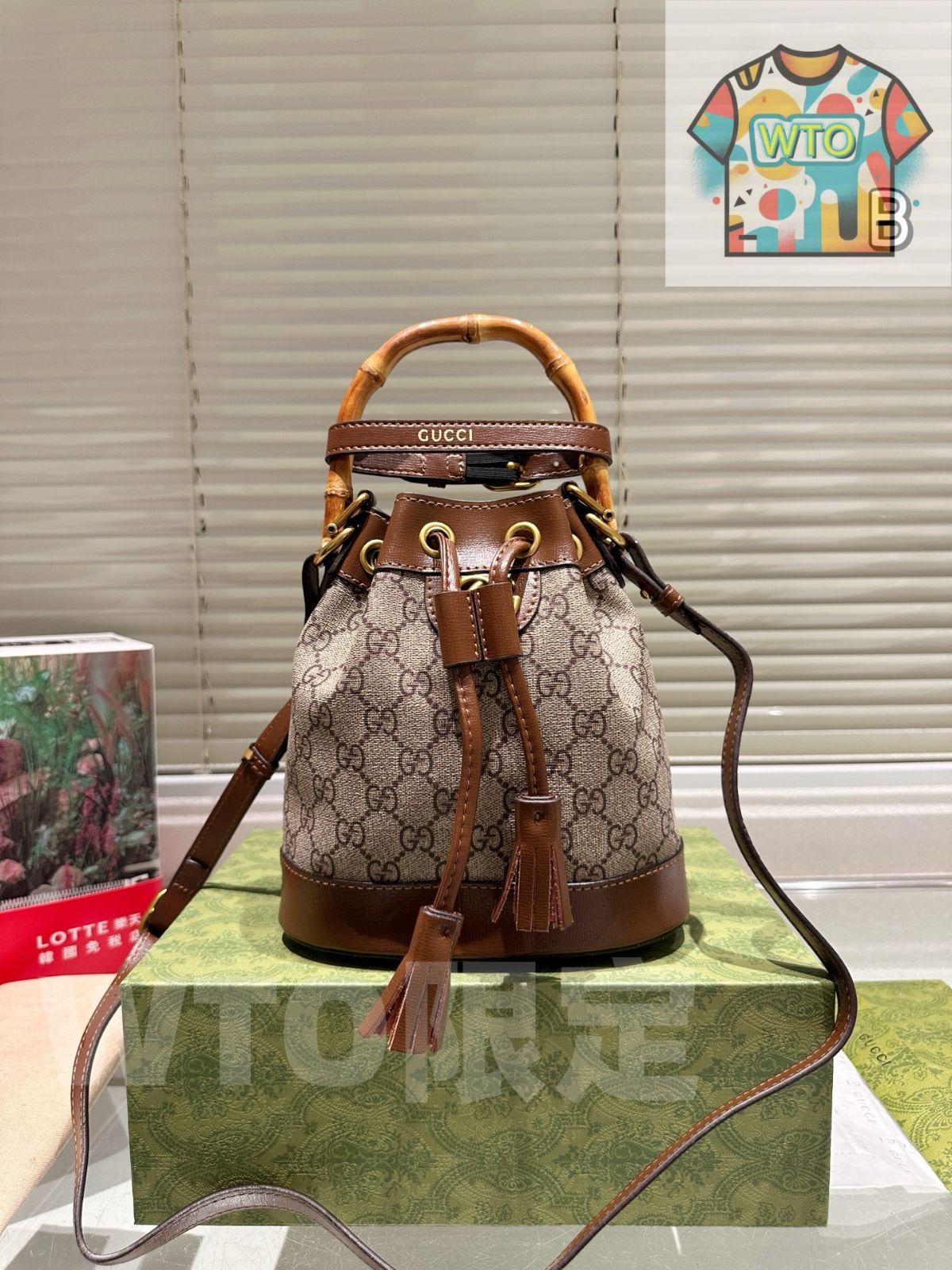 WTO通販 Gucci Bamboo Bucket Bag グッチ バンブー バケット バッグ-WTO輸入-LLS85