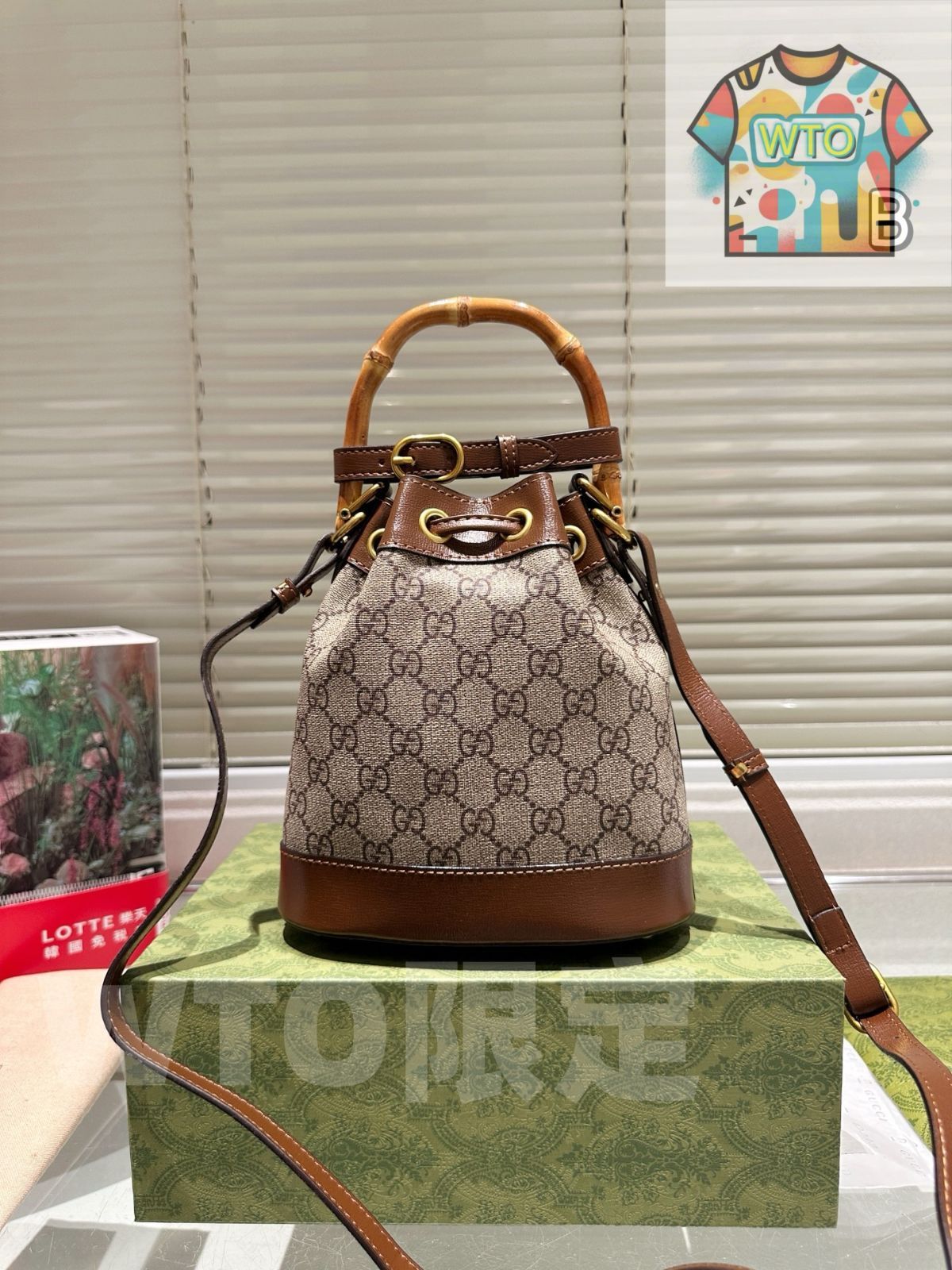 WTO通販 Gucci Bamboo Bucket Bag グッチ バンブー バケット バッグ-WTO輸入-LLS85