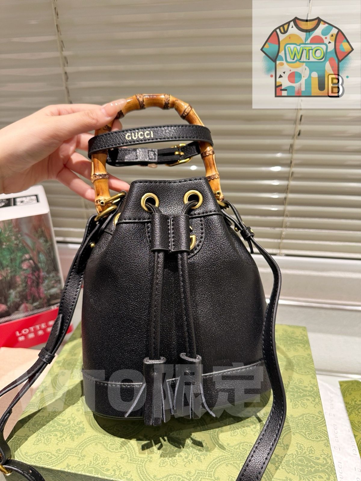 WTO通販 Gucci Bamboo Bucket Bag グッチ バンブー バケット バッグ-WTO輸入-LIB36