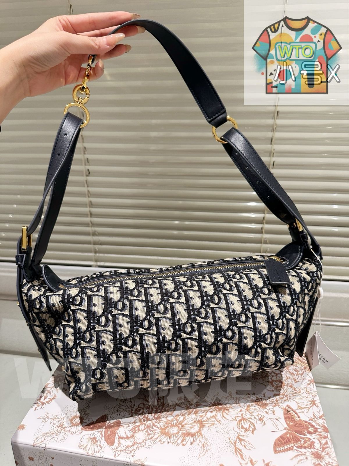 WTO通販 Dior D-Journey Chain Shoulder Bag - ディオール D-Journey チェーン ショルダー バッグ-WTO輸入-GOK57