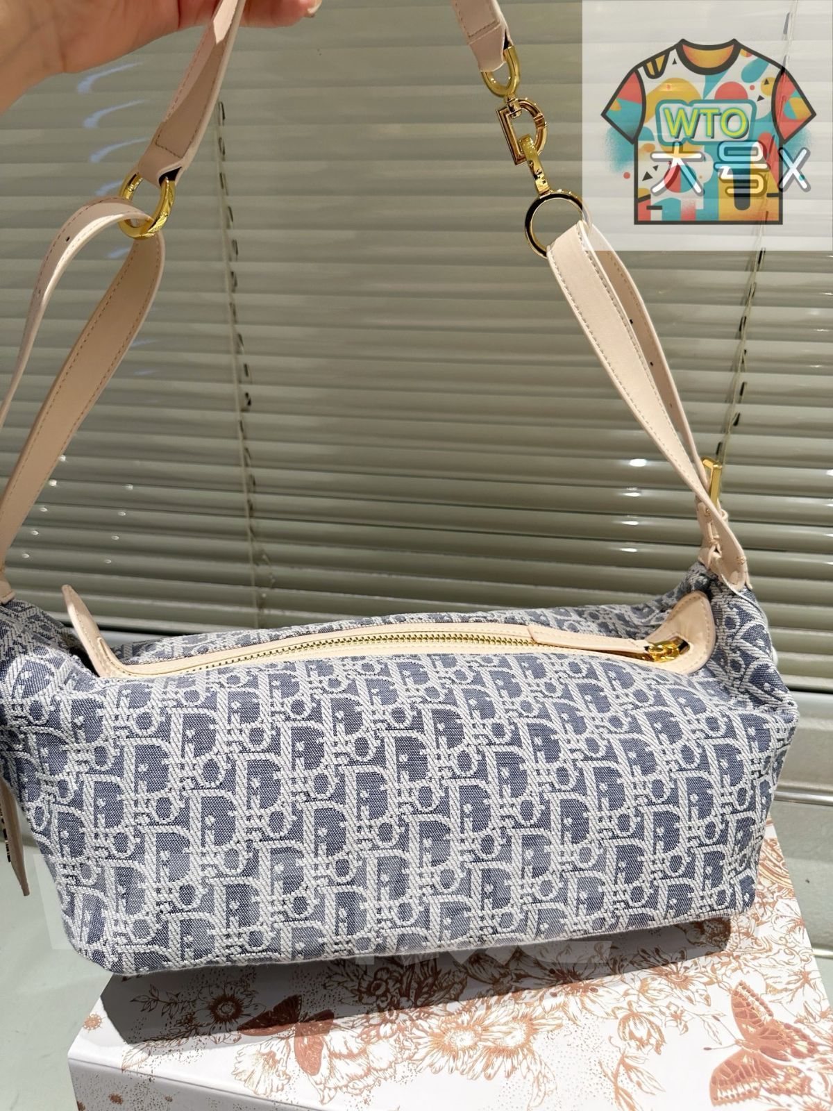 WTO通販 Dior D-Journey Chain Shoulder Bag - ディオール D-Journey チェーン ショルダー バッグ-WTO輸入-APP90