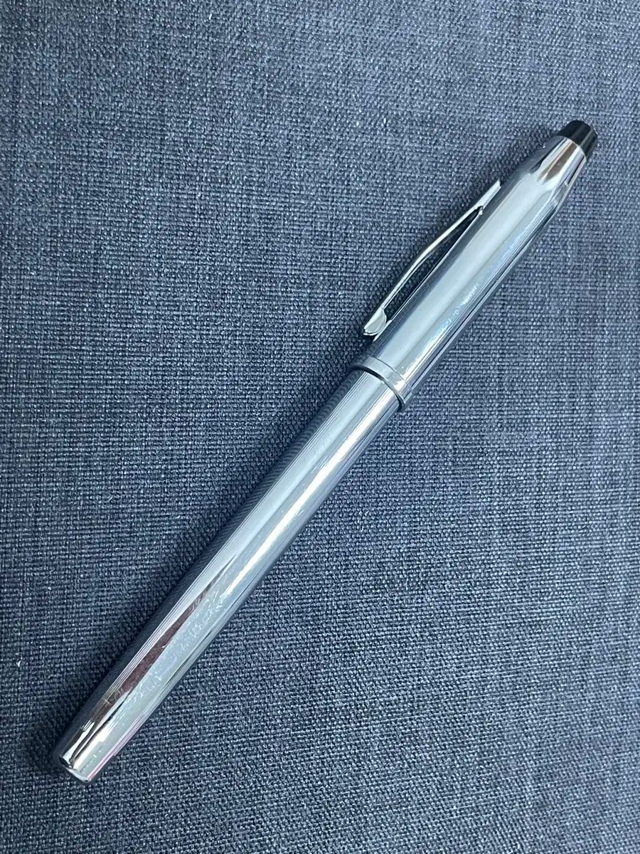 クロス 万年筆 セントゥリー II ラステラス クロム CT 23 K 金メッキ Mニブ