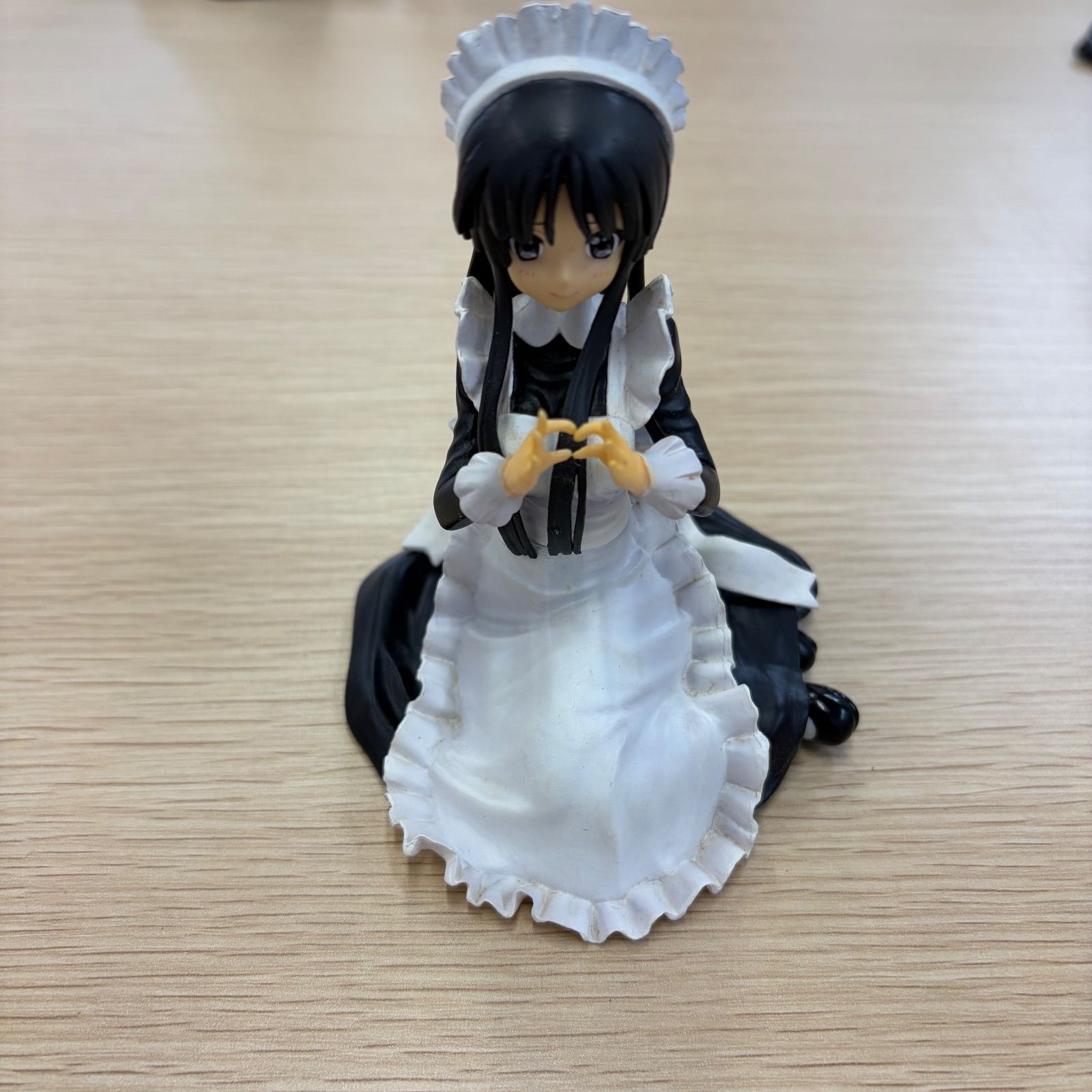 けいおん! 唯 梓 澪 紬 律 フィギュア5点セット 未開封 けいおん フィギュア メイド服 5体セット 唯 澪 律 紬 梓 あずにゃん