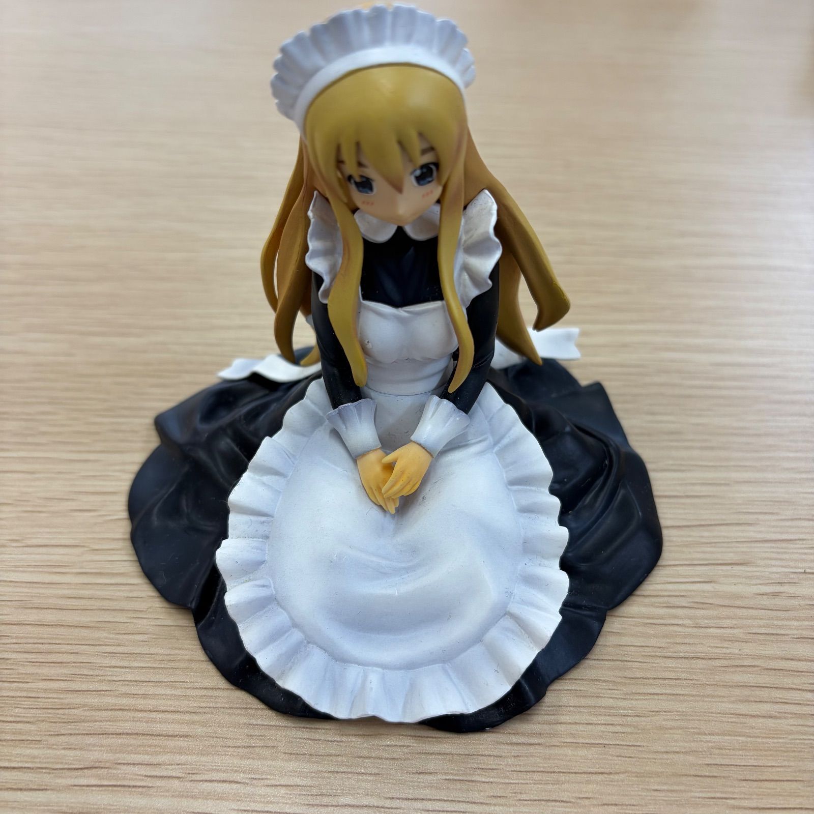 けいおん フィギュア メイド服 5体セット 唯 澪 律 紬 梓 あずにゃん