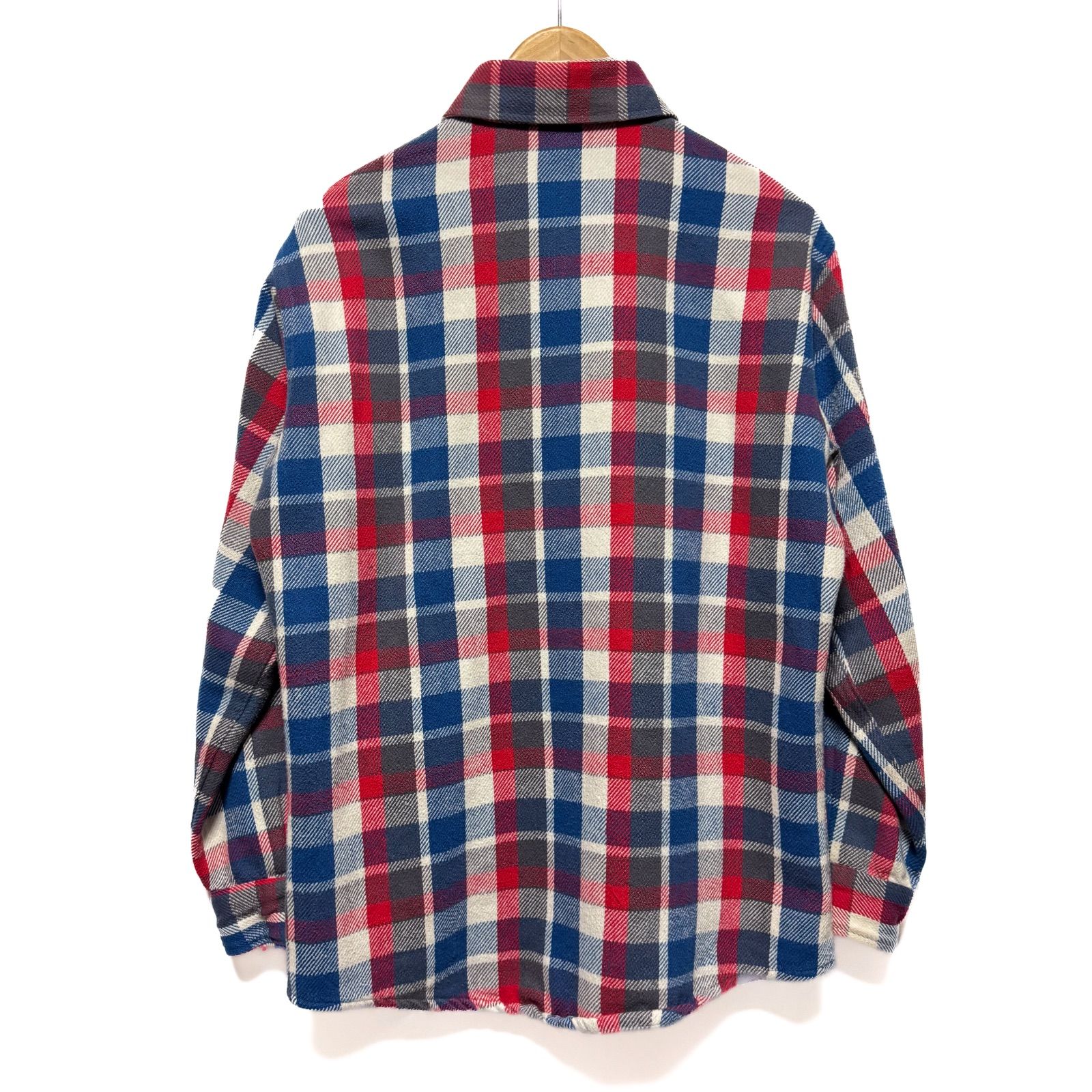 BIG 70s BIG MAC ビッグマック ヘビーチェックネルシャツ M VINTAGE