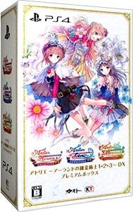 PS4 ペーパーウェイト チャーム3体付 アトリエ 〜アーランドの錬金術士1 2 3〜 DX ボックス DLコード付属なし