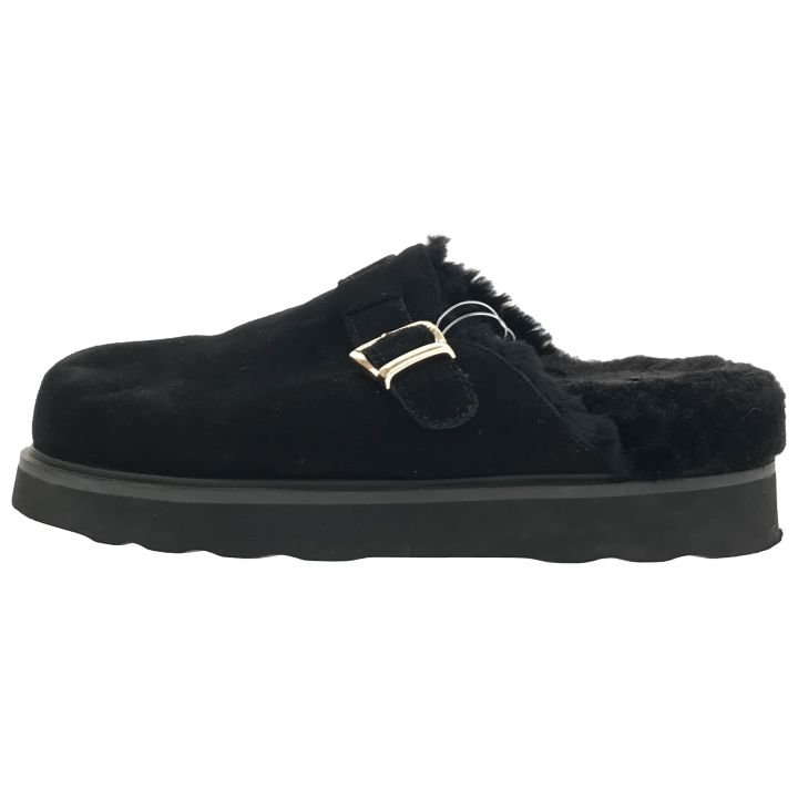 MOHI モヒ ④ ファースリッポン レディース ブラック 36